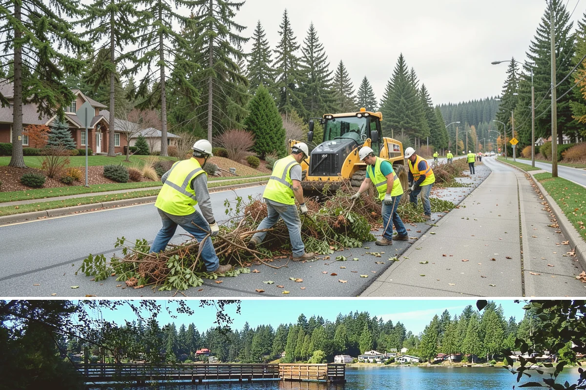 Roof Cleaning in Federal Way, King County, WA - Moss treatment is most effective in fall and winter, with debris clearing valuable before the wet season.