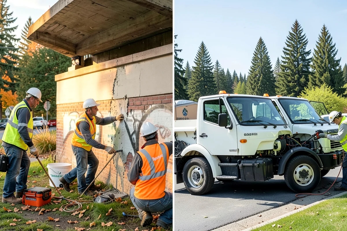 Roof Cleaning in Lakewood, Pierce County, WA - Inspect roof condition, moss coverage, and drainage