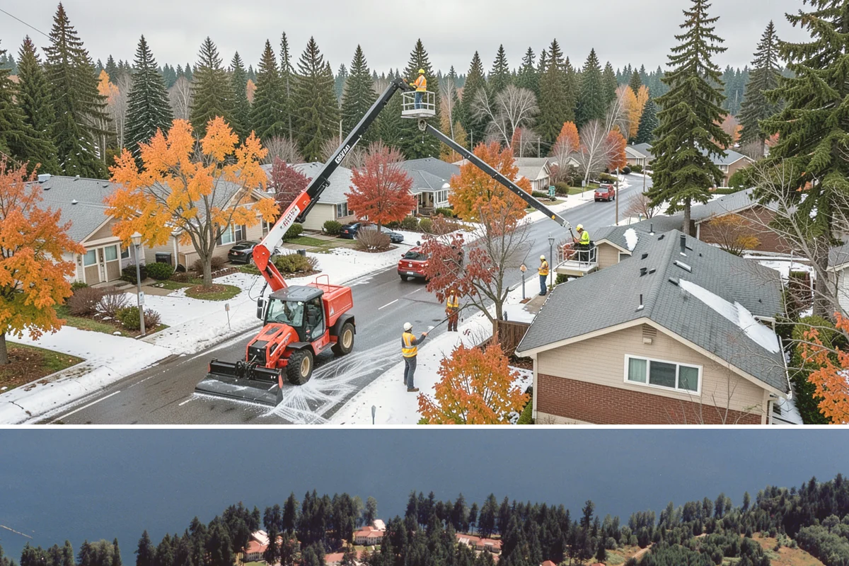 Roof Cleaning in Lakewood, Pierce County, WA - Moss treatment is most effective in fall and winter, with debris clearing valuable before the wet season.