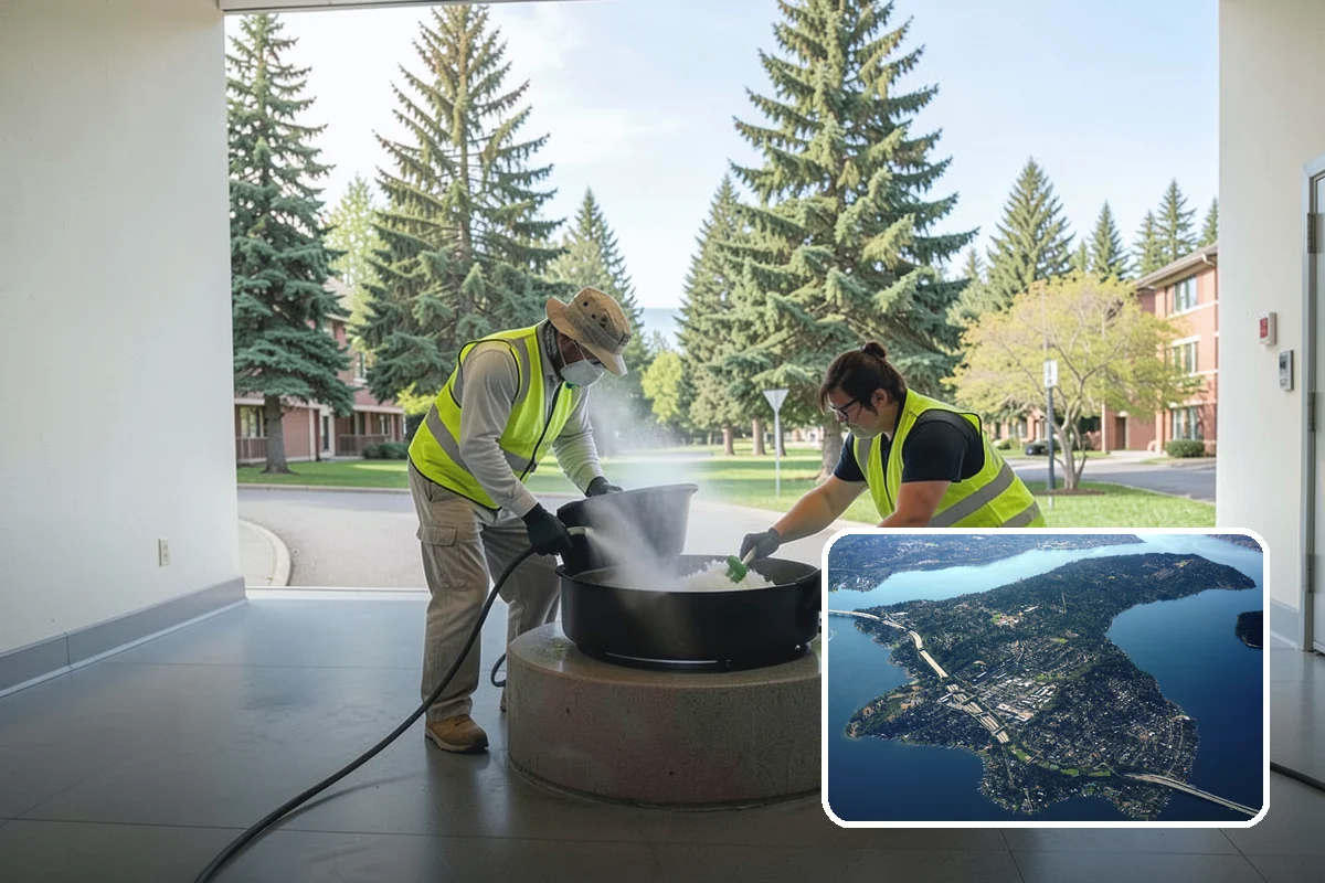 Roof Cleaning in Mercer Island, King County, WA - Removes moss and debris that damage roofing