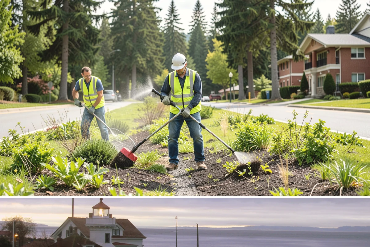 Roof Cleaning in Mukilteo, Snohomish County, WA - Moss treatment is most effective in fall and winter, with debris clearing valuable before the wet season.