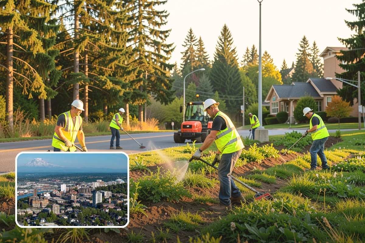 Roof Cleaning in Tacoma, Pierce County, WA - Removes moss and debris that damage roofing