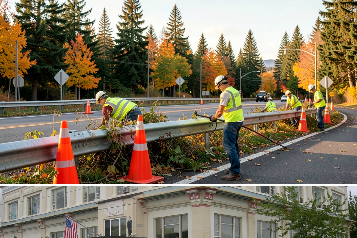 Roof Drain Maintenance in Anacortes, Skagit County, WA - Fall service before sustained rains clears accumulated debris ahead of peak roof runoff.
