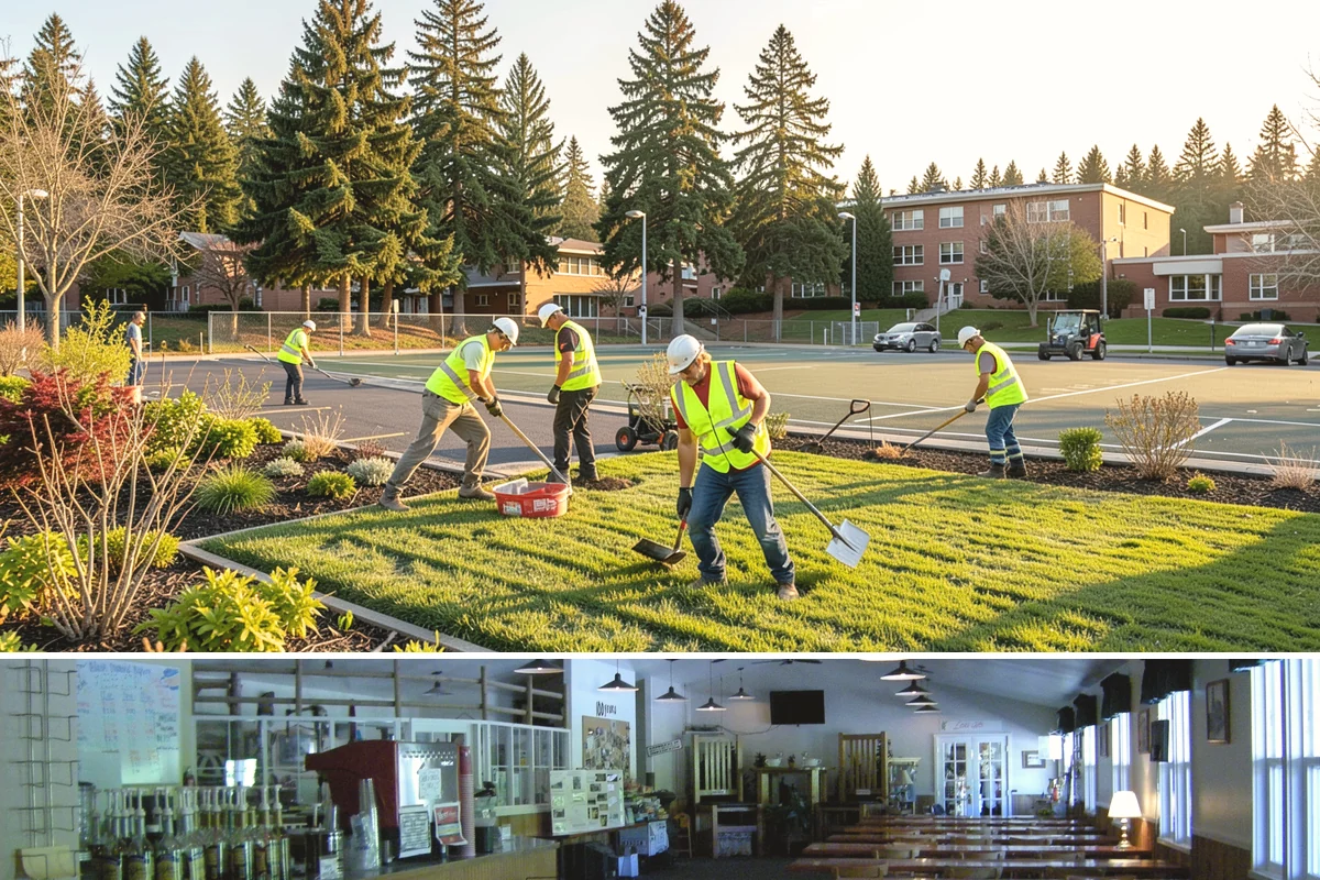 Roof Drain Maintenance in Black Diamond, King County, WA - Fall service before sustained rains clears accumulated debris ahead of peak roof runoff.