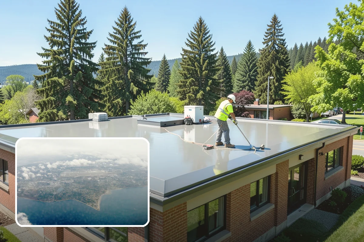 Roof Drain Maintenance in Burien, King County, WA - Prevents ponding that overloads roof structures
