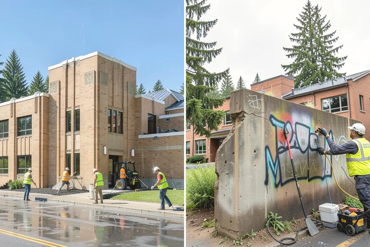 Roof Drain Maintenance in Burien, King County, WA - Inspect roof drains, strainers, and scuppers