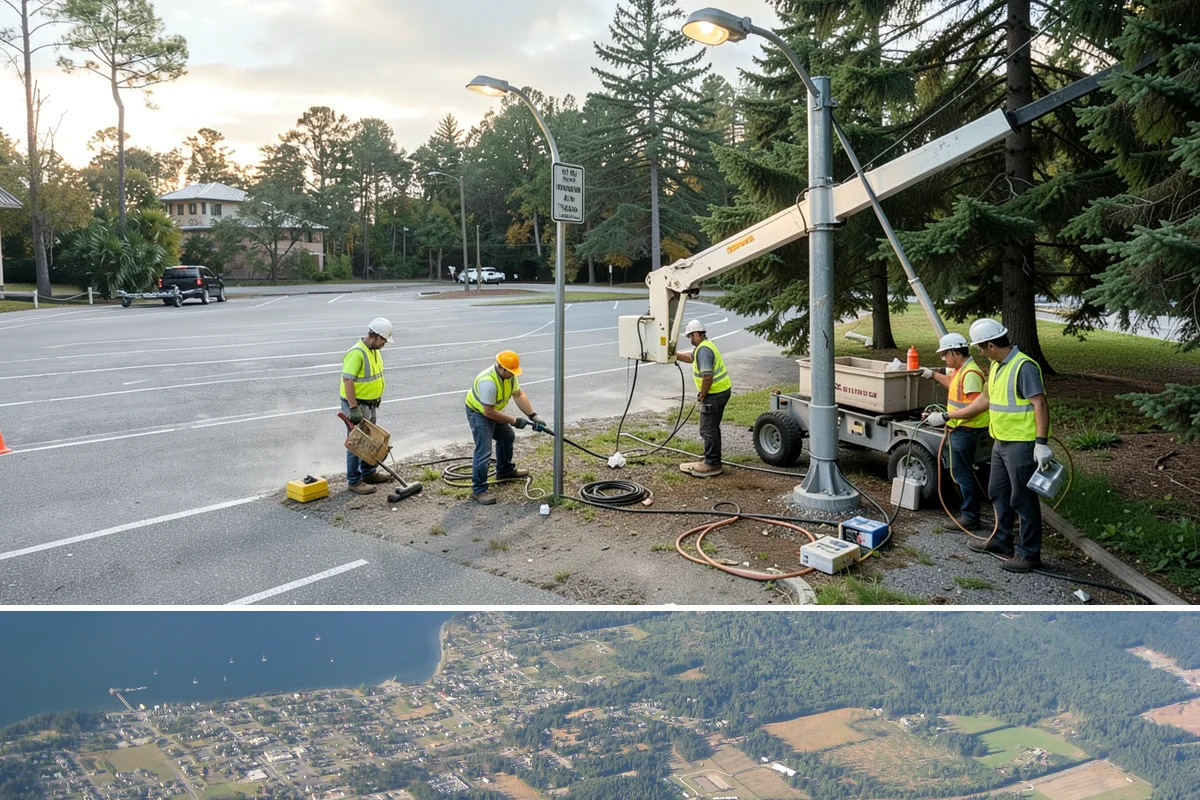 Roof Drain Maintenance in Coupeville, Island County, WA - Fall service before sustained rains clears accumulated debris ahead of peak roof runoff.