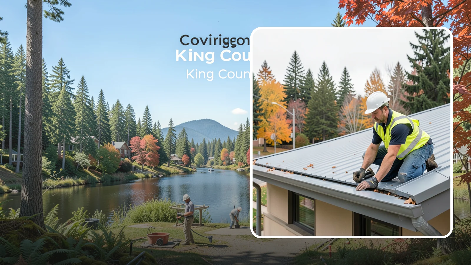 Roof Drain Maintenance in Covington, King County, WA - Roof drain and downspout maintenance that protects public building roofs from ponding and water damage.