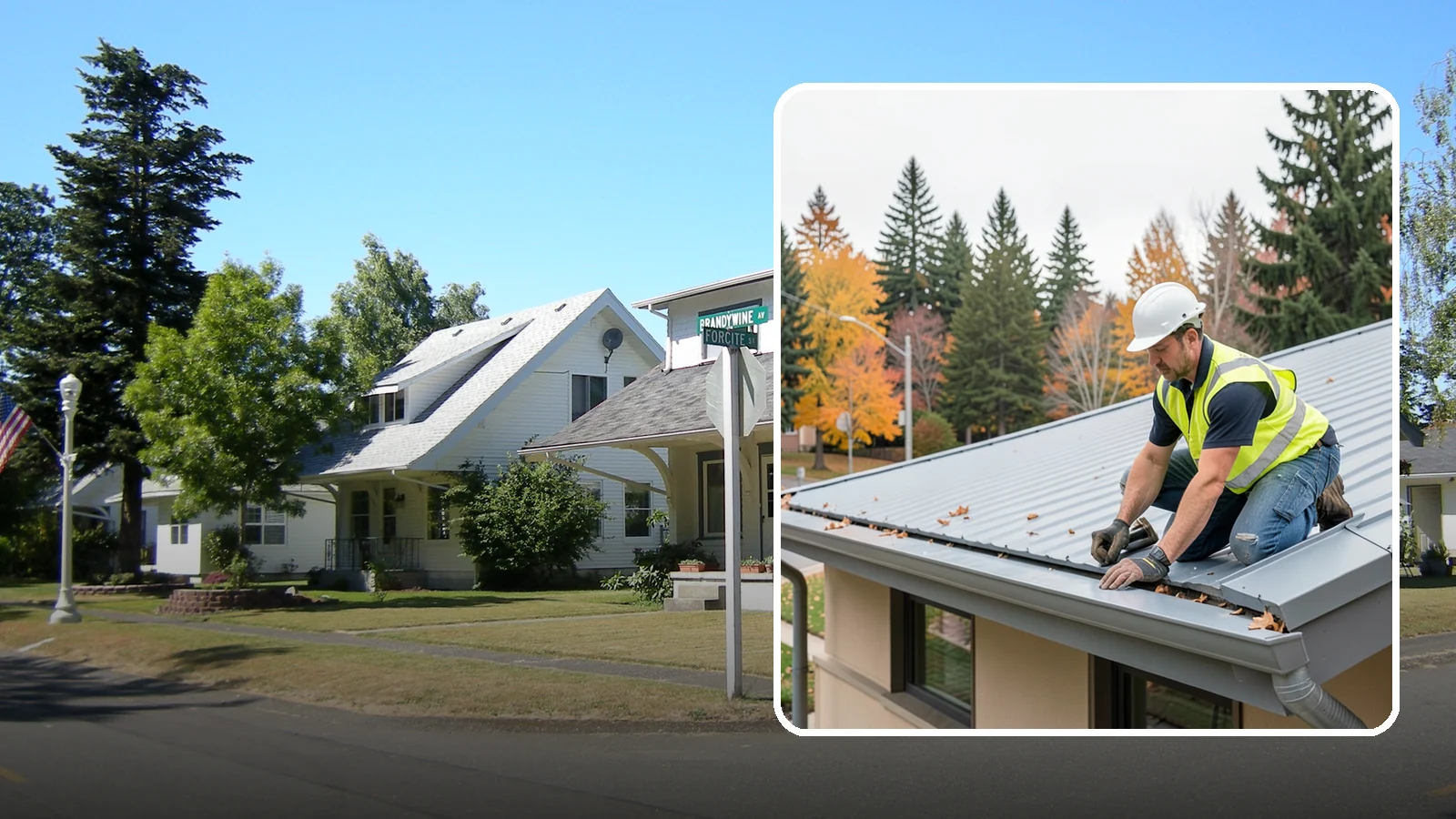 Roof Drain Maintenance in DuPont, Pierce County, WA - Roof drain and downspout maintenance that protects public building roofs from ponding and water damage.