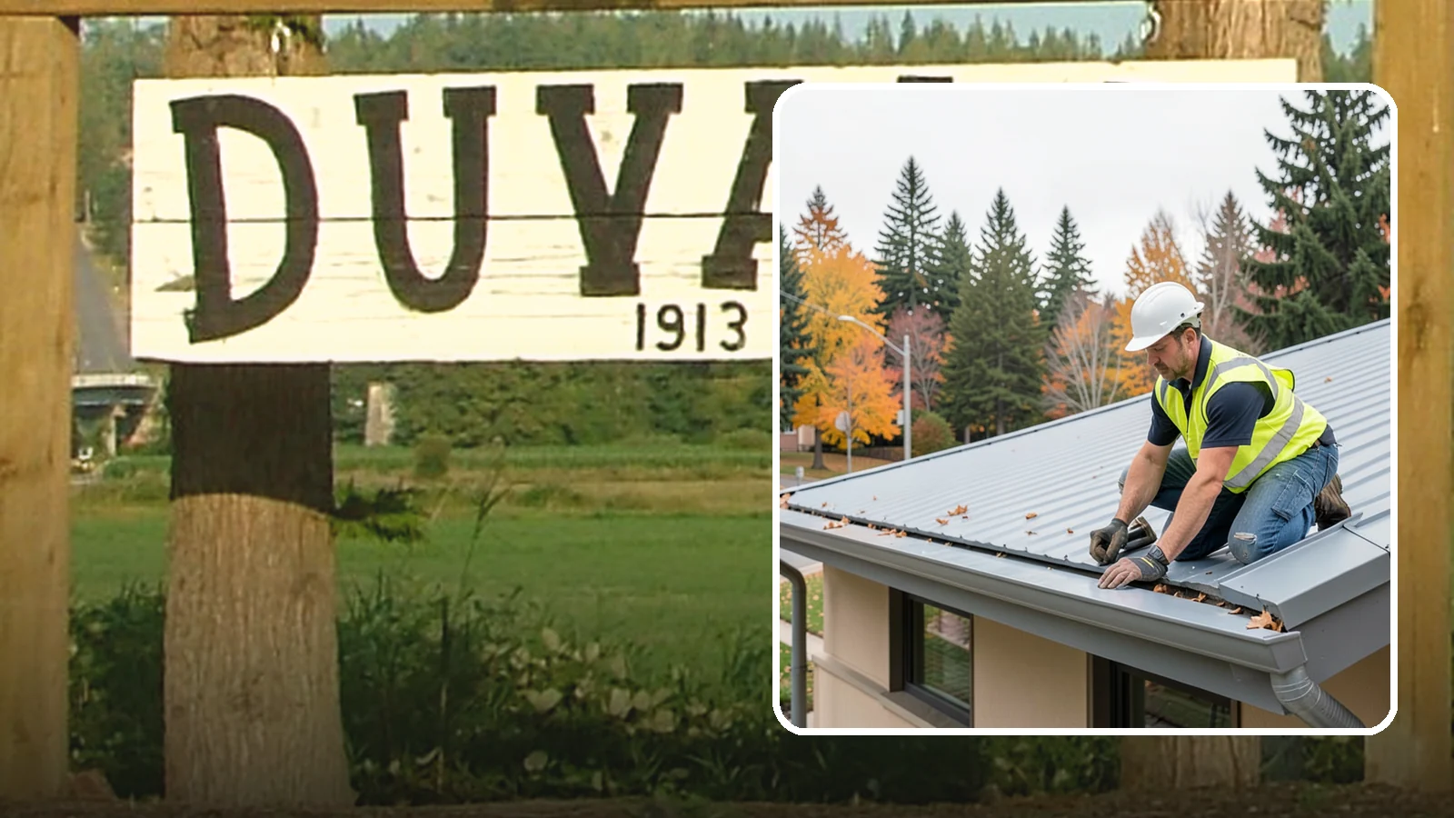 Roof Drain Maintenance in Duvall, King County, WA - Roof drain and downspout maintenance that protects public building roofs from ponding and water damage.