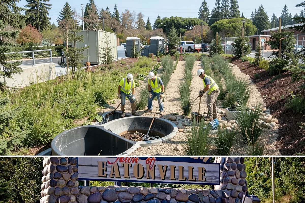 Roof Drain Maintenance in Eatonville, Pierce County, WA - Fall service before sustained rains clears accumulated debris ahead of peak roof runoff.