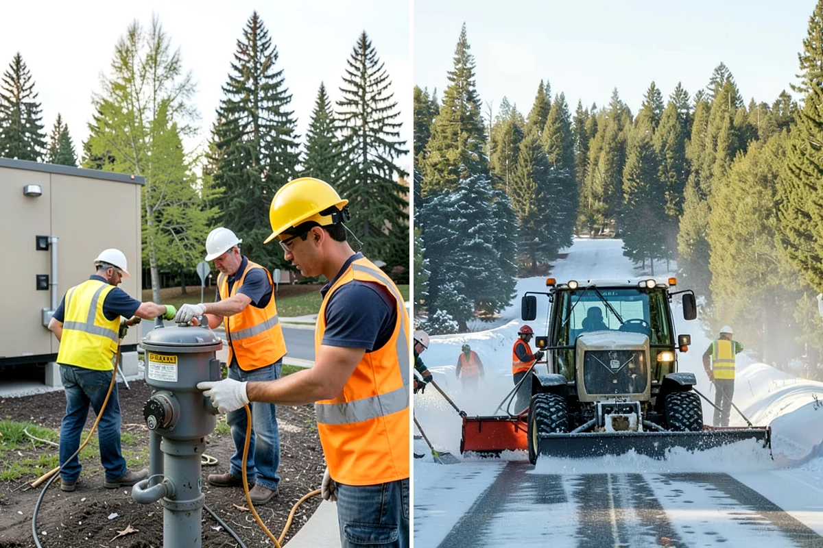 Roof Drain Maintenance in Hunts Point, King County, WA - Inspect roof drains, strainers, and scuppers