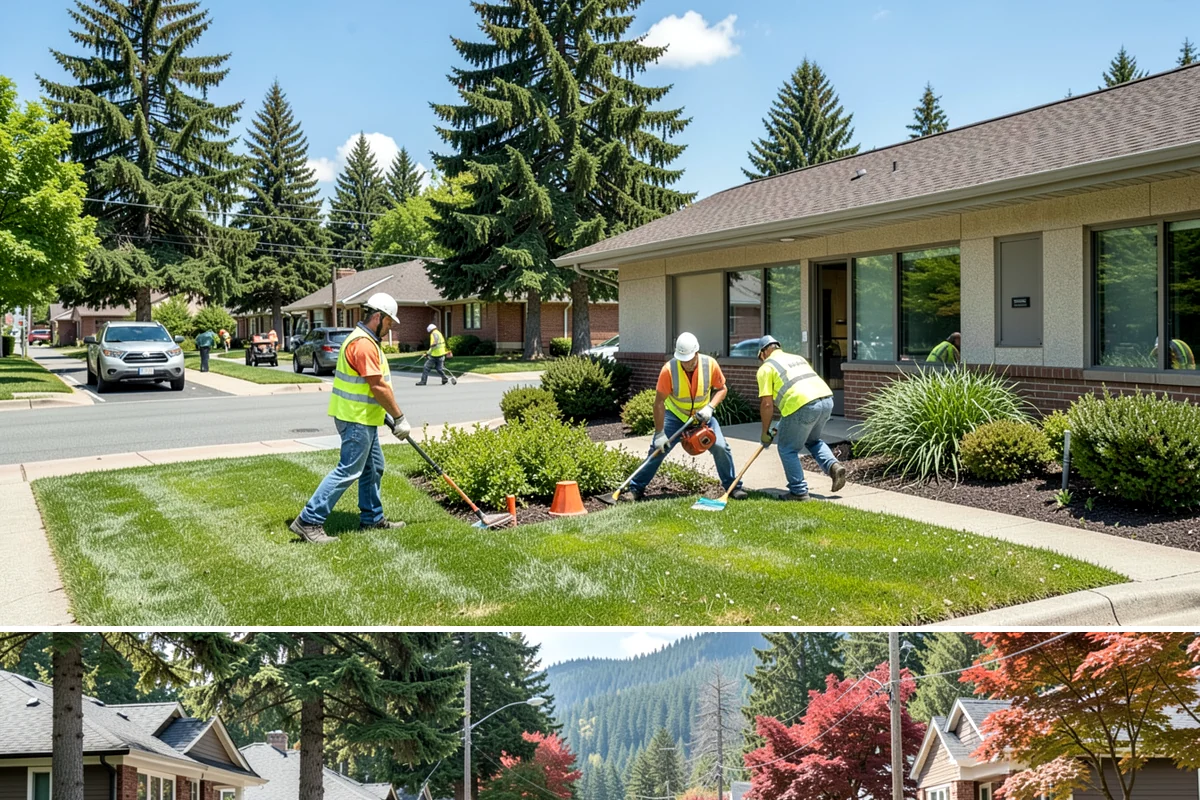 Roof Drain Maintenance in Hunts Point, King County, WA - Fall service before sustained rains clears accumulated debris ahead of peak roof runoff.