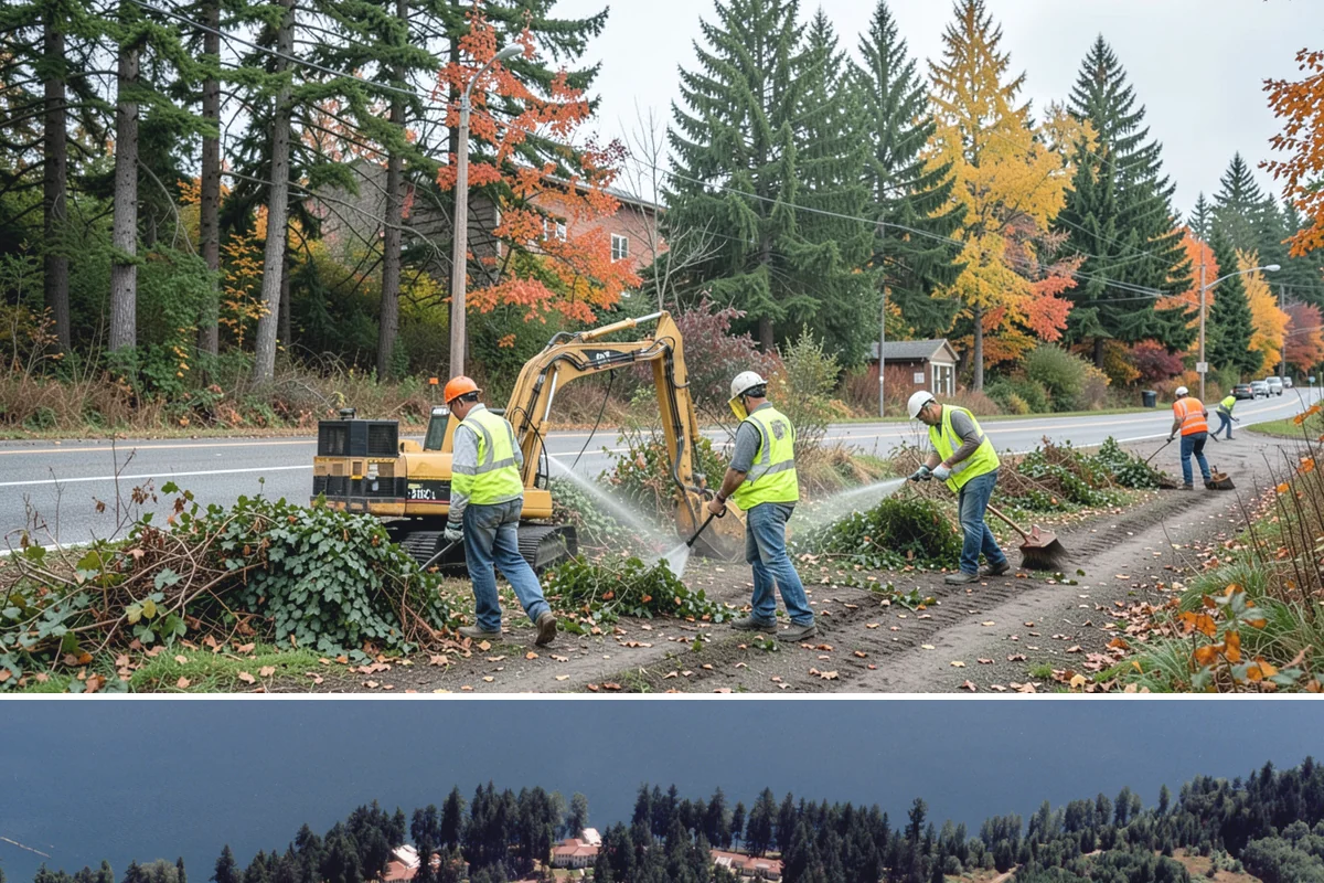Roof Drain Maintenance in Lakewood, Pierce County, WA - Fall service before sustained rains clears accumulated debris ahead of peak roof runoff.