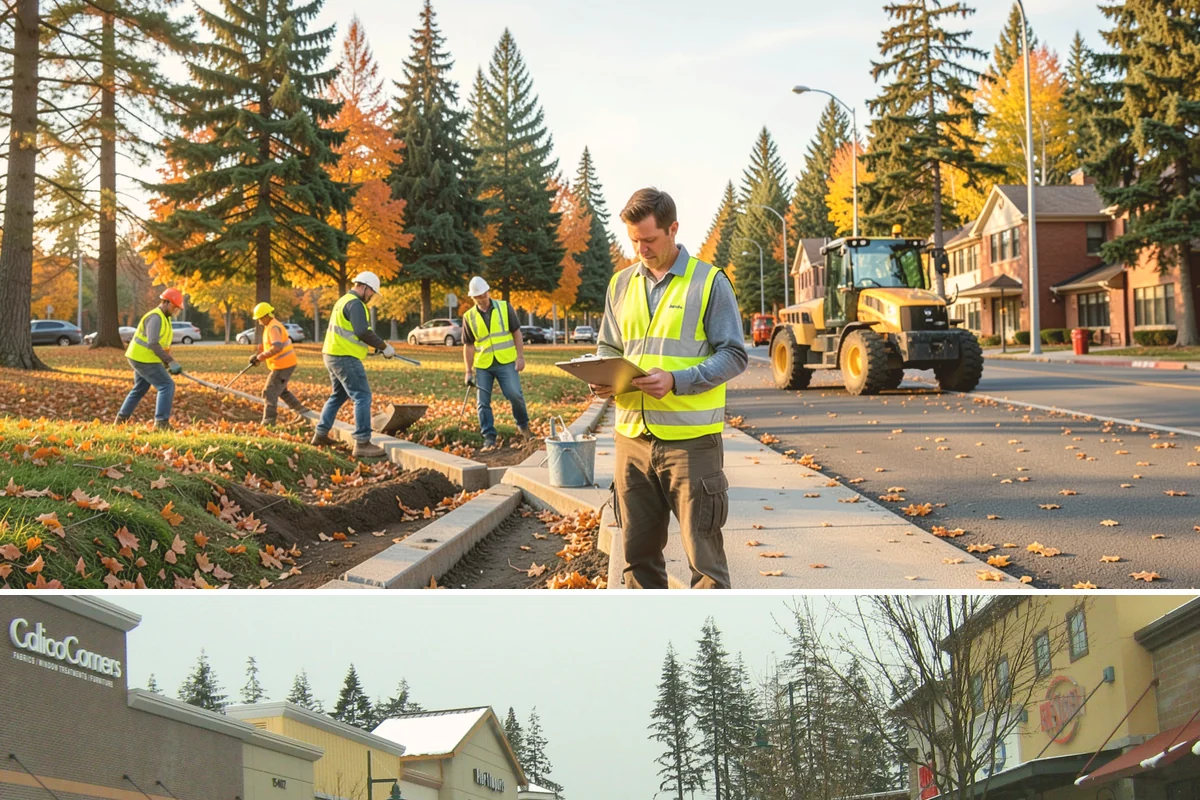 Roof Drain Maintenance in Mill Creek, Snohomish County, WA - Fall service before sustained rains clears accumulated debris ahead of peak roof runoff.