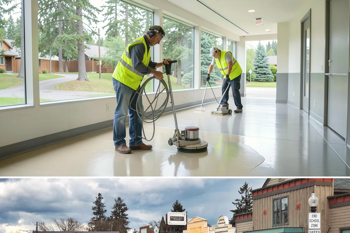Roof Drain Maintenance in Roy, Pierce County, WA - Fall service before sustained rains clears accumulated debris ahead of peak roof runoff.
