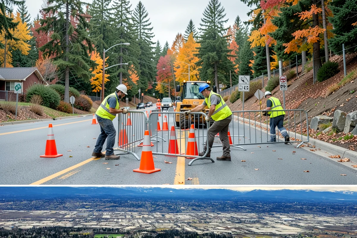 Roof Drain Maintenance in SeaTac, King County, WA - Fall service before sustained rains clears accumulated debris ahead of peak roof runoff.