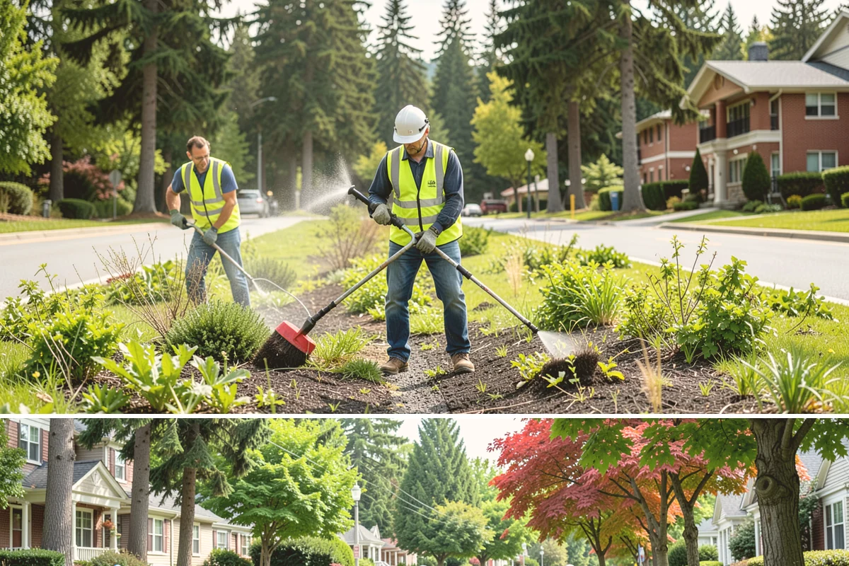 Root Pruning in Beaux Arts Village, King County, WA - Root pruning is best performed in the dormant season to reduce stress on the tree, ideally paired with scheduled sidewalk or...