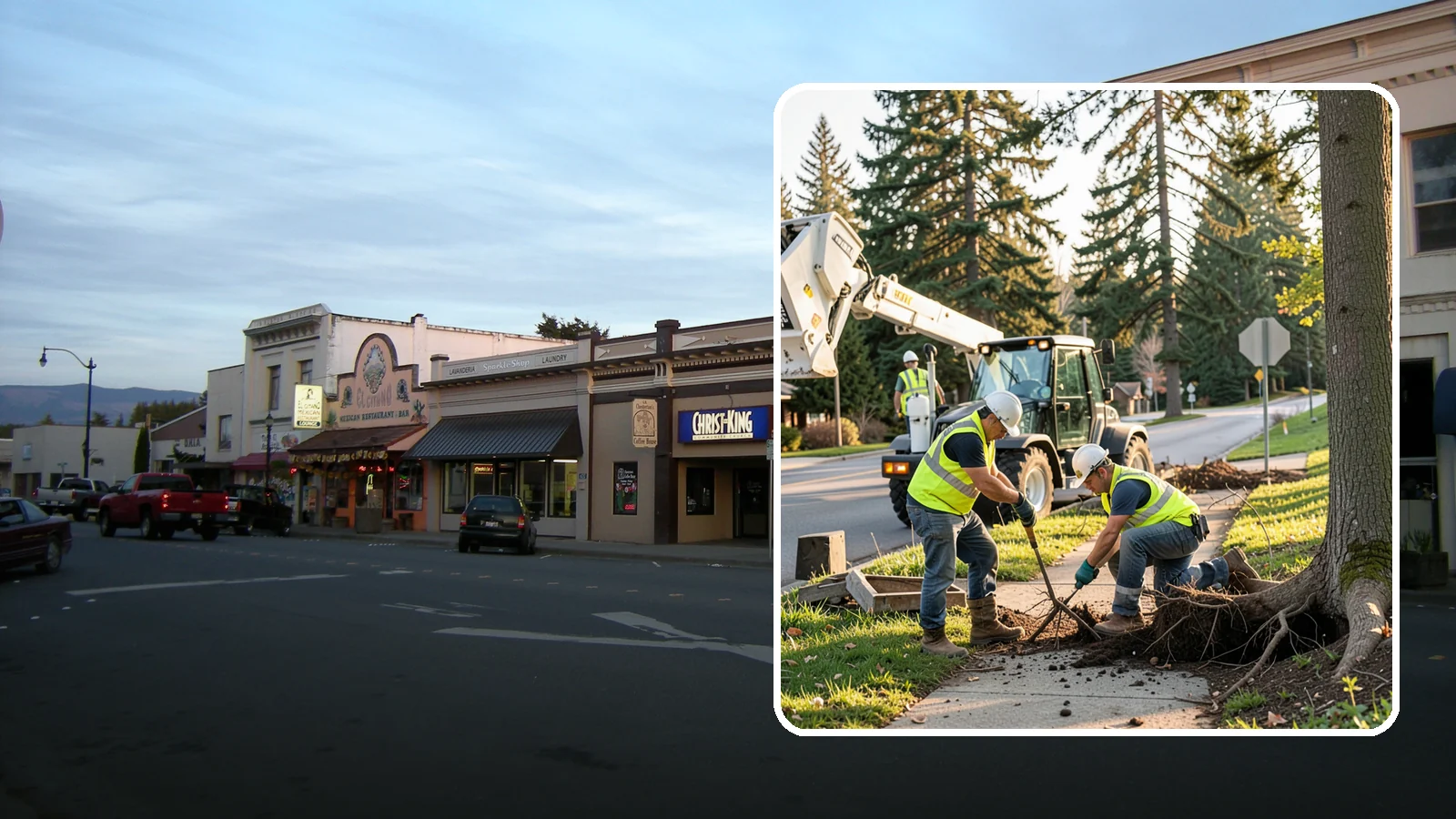 Root Pruning in Burlington, Skagit County, WA - Controlled pruning of tree roots that damage sidewalks, utilities, or foundations, performed to preserve tree stability and...
