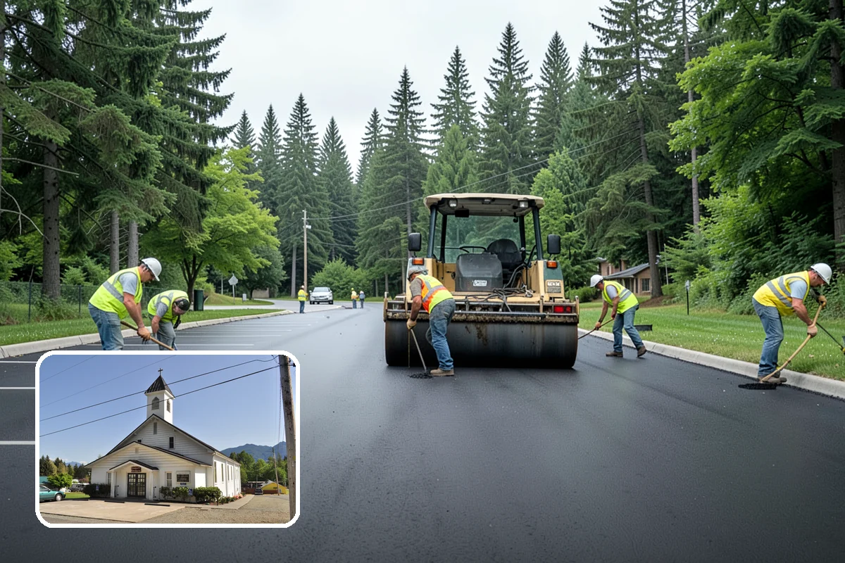 Root Pruning in Concrete, Skagit County, WA - Resolves sidewalk and utility conflicts without needless removal