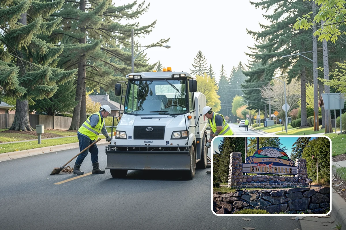Root Pruning in Eatonville, Pierce County, WA - Resolves sidewalk and utility conflicts without needless removal