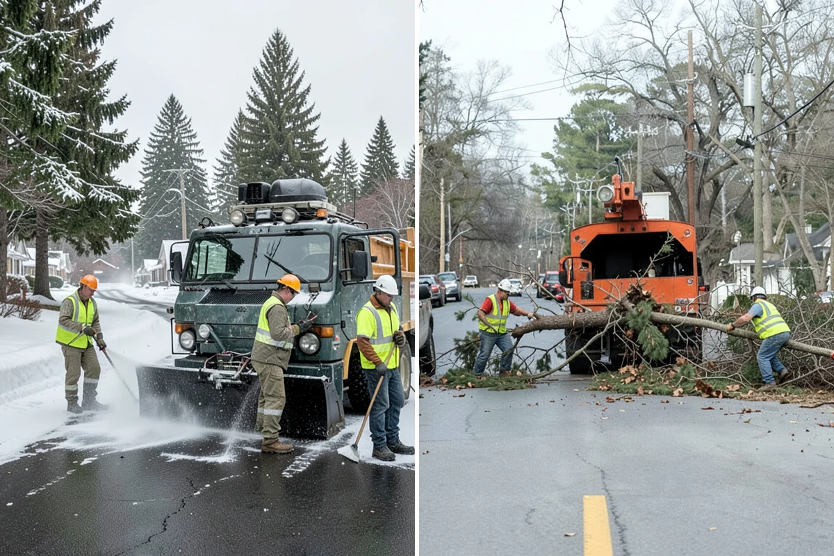 Root Pruning in Fircrest, Pierce County, WA - Arborist evaluation of roots and tree-stability risk
