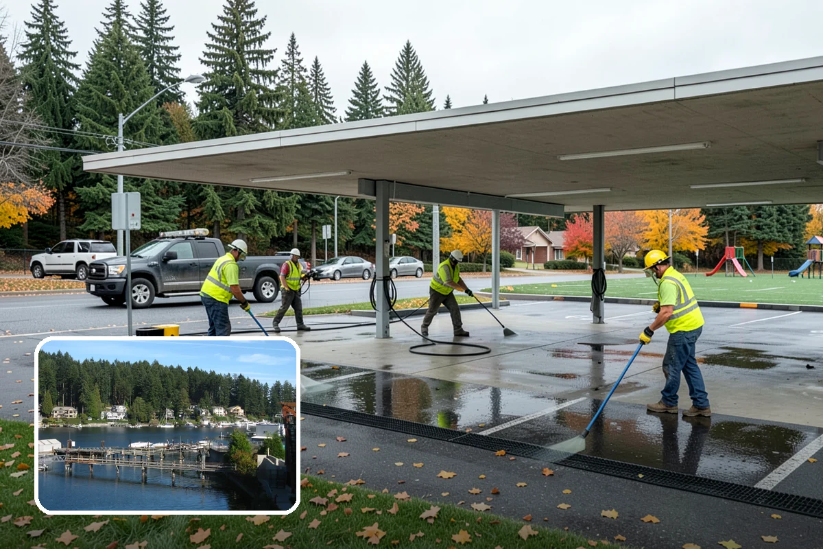 Root Pruning in Gig Harbor, Pierce County, WA - Resolves sidewalk and utility conflicts without needless removal
