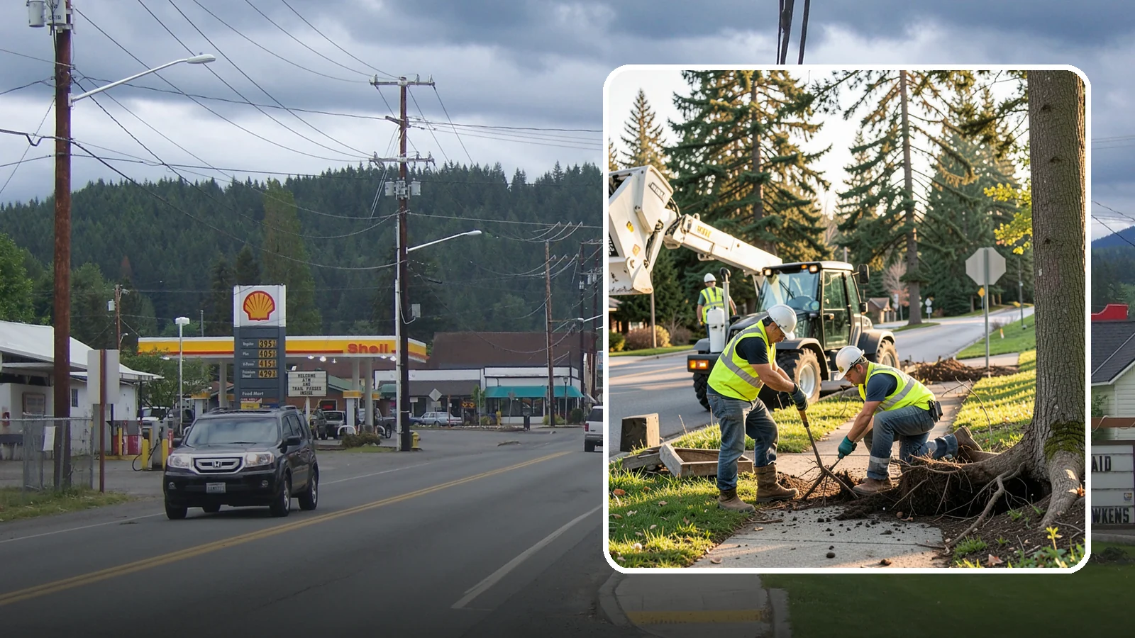 Root Pruning in Granite Falls, Snohomish County, WA - Controlled pruning of tree roots that damage sidewalks, utilities, or foundations, performed to preserve tree stability and...