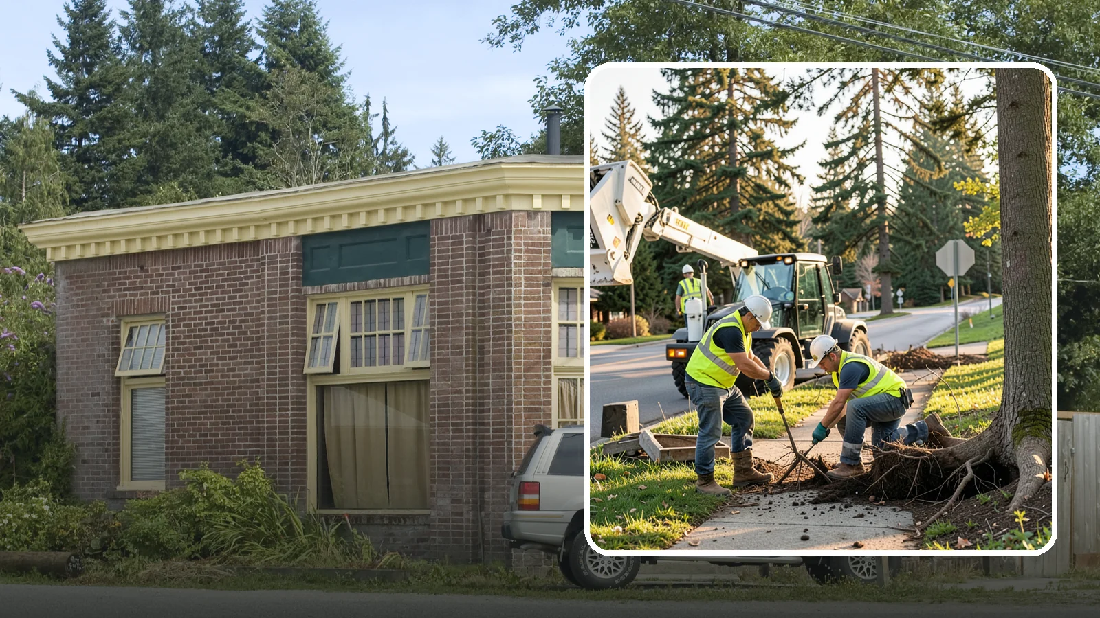 Root Pruning in Hamilton, Skagit County, WA - Controlled pruning of tree roots that damage sidewalks, utilities, or foundations, performed to preserve tree stability and...