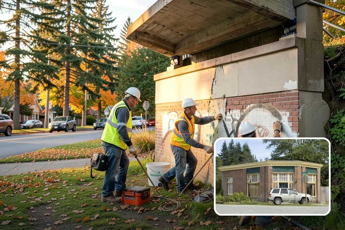 Root Pruning in Hamilton, Skagit County, WA - Resolves sidewalk and utility conflicts without needless removal