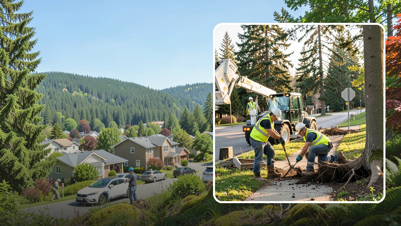 Root Pruning in Index, Snohomish County, WA - Controlled pruning of tree roots that damage sidewalks, utilities, or foundations, performed to preserve tree stability and...