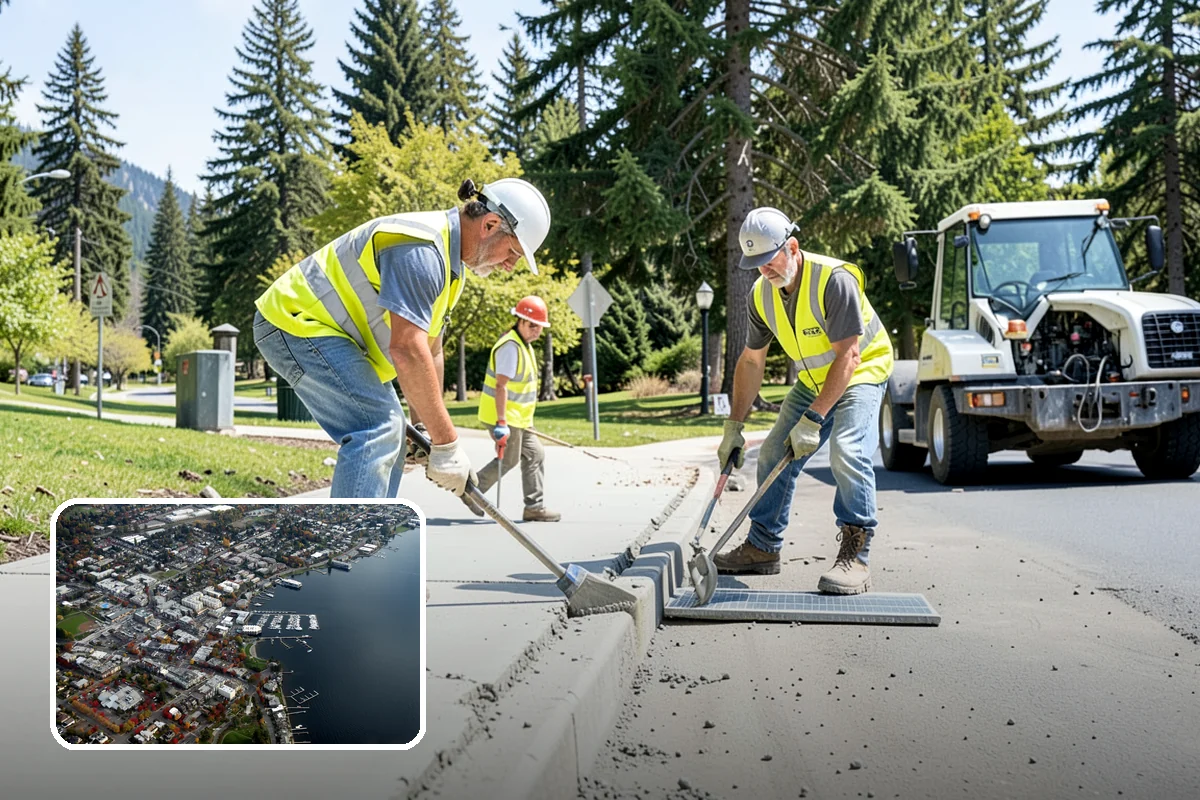 Root Pruning in Kirkland, King County, WA - Resolves sidewalk and utility conflicts without needless removal