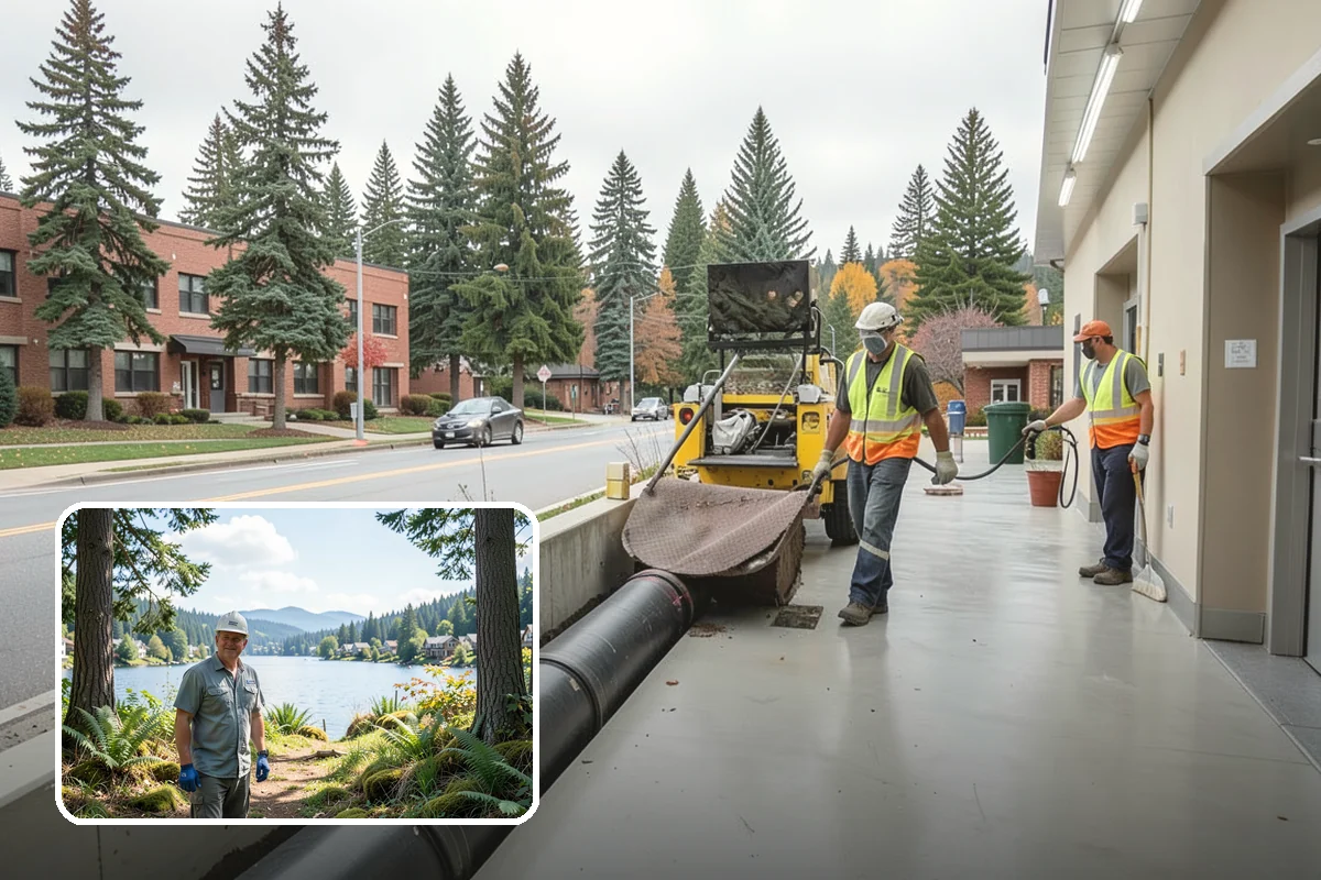 Root Pruning in Milton, King County, WA - Resolves sidewalk and utility conflicts without needless removal