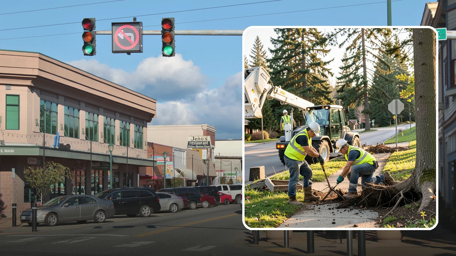 Root Pruning in Monroe, Snohomish County, WA - Controlled pruning of tree roots that damage sidewalks, utilities, or foundations, performed to preserve tree stability and...