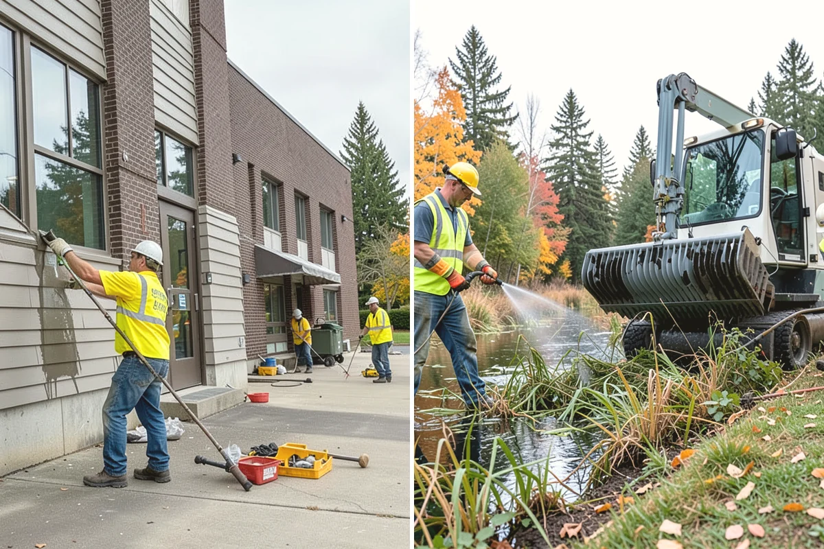 Root Pruning in Mountlake Terrace, Snohomish County, WA - Arborist evaluation of roots and tree-stability risk