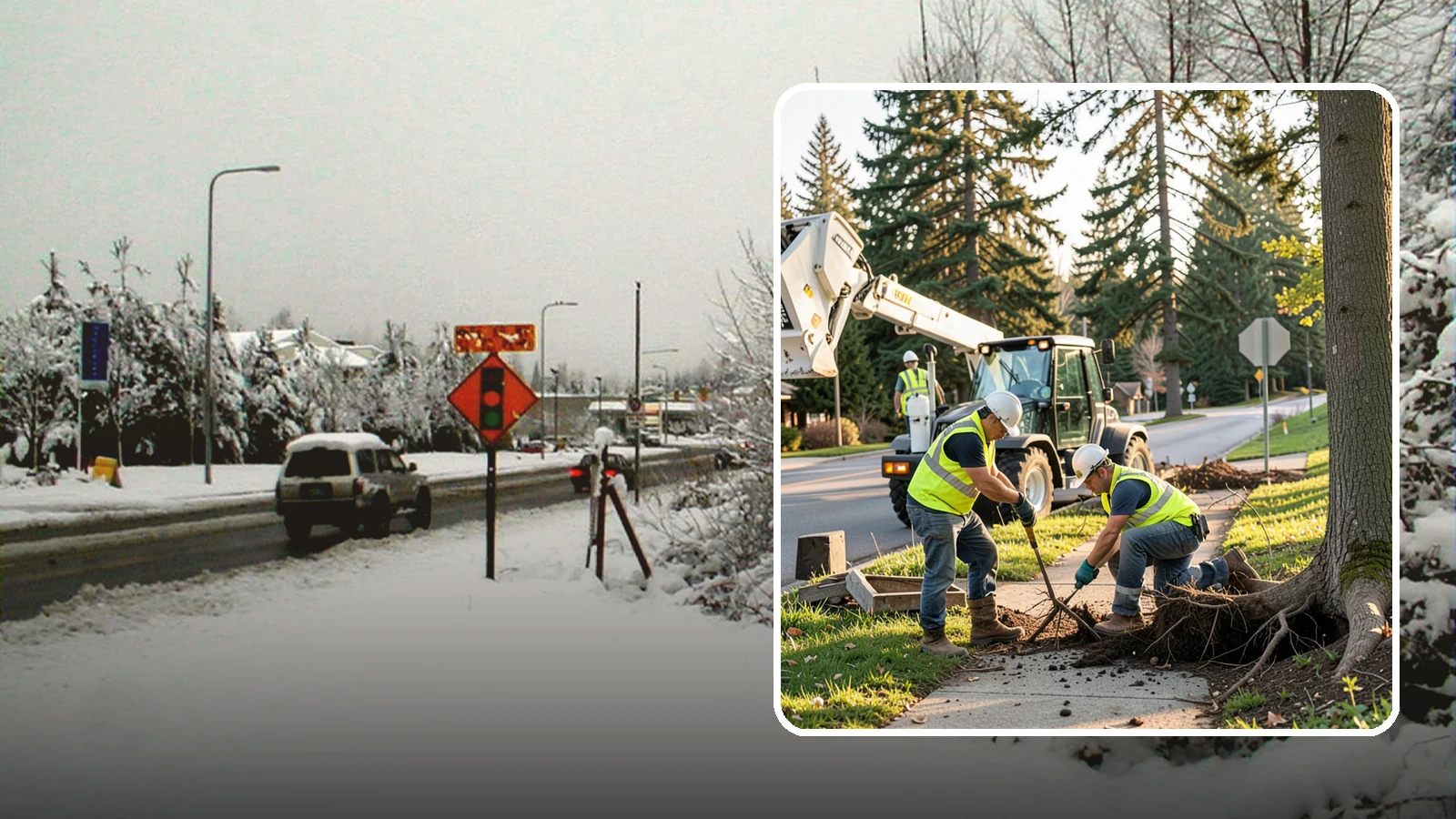 Root Pruning in Newcastle, King County, WA - Controlled pruning of tree roots that damage sidewalks, utilities, or foundations, performed to preserve tree stability and...