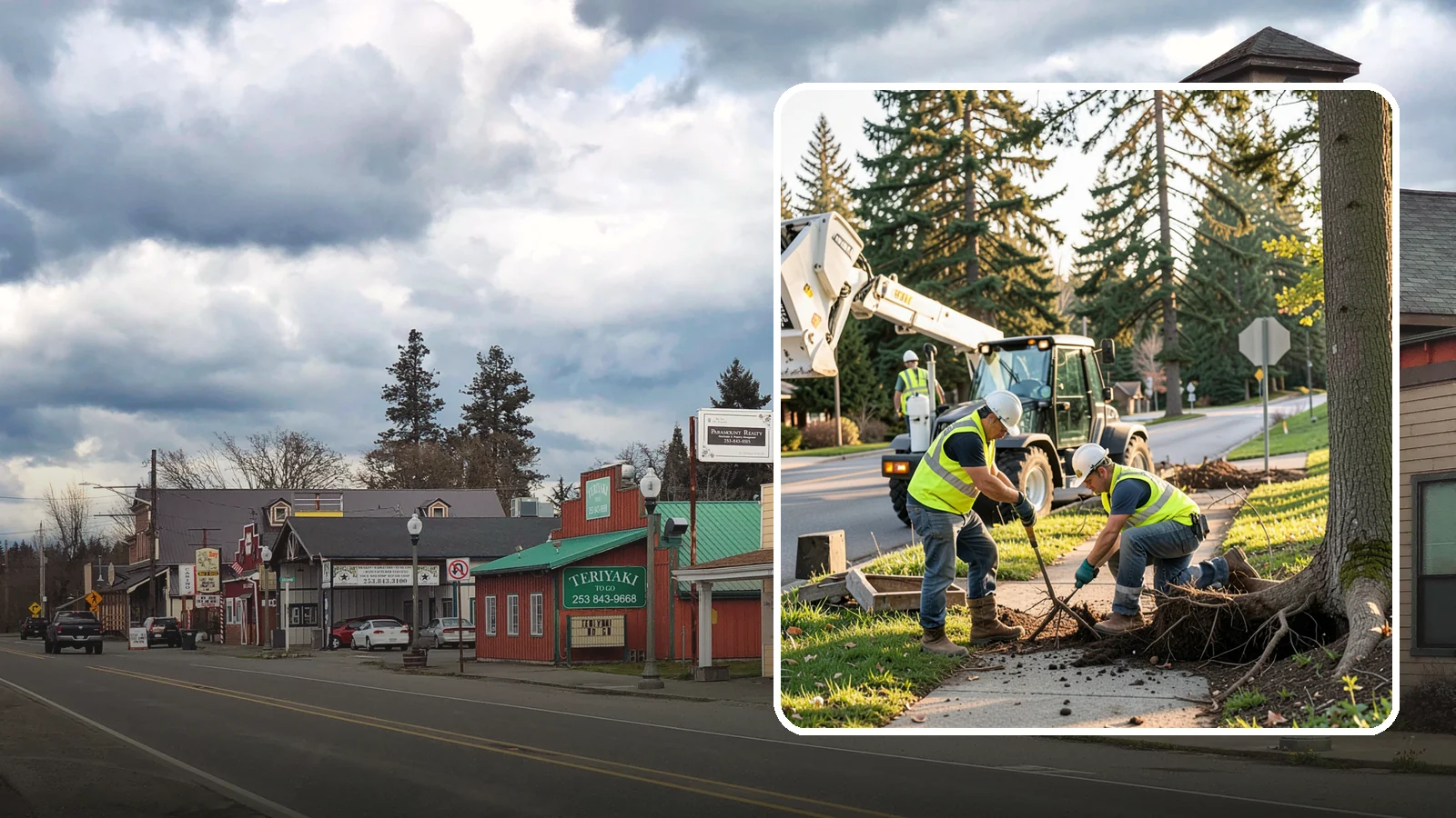 Root Pruning in Roy, Pierce County, WA - Controlled pruning of tree roots that damage sidewalks, utilities, or foundations, performed to preserve tree stability and...