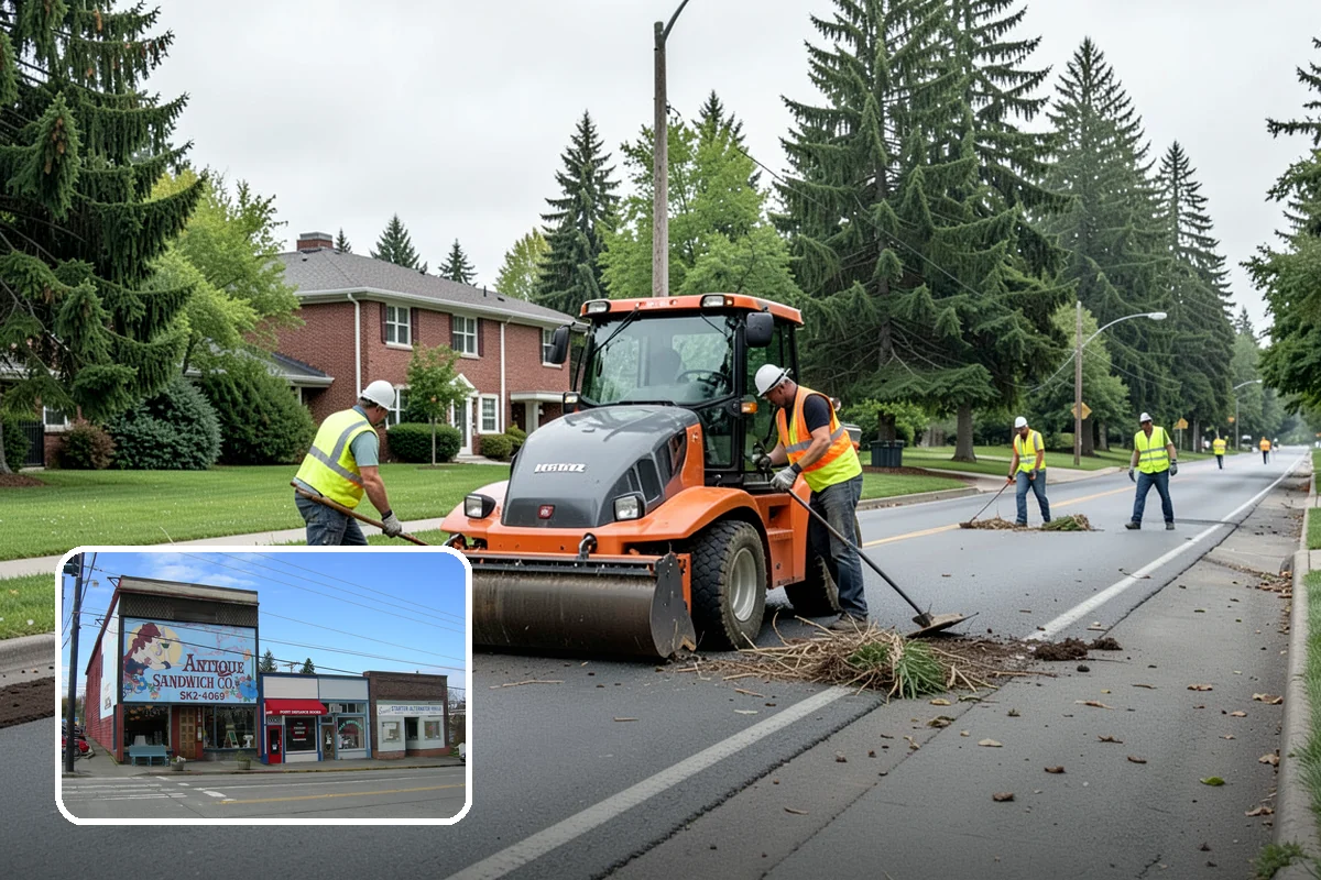 Root Pruning in Ruston, Pierce County, WA - Resolves sidewalk and utility conflicts without needless removal