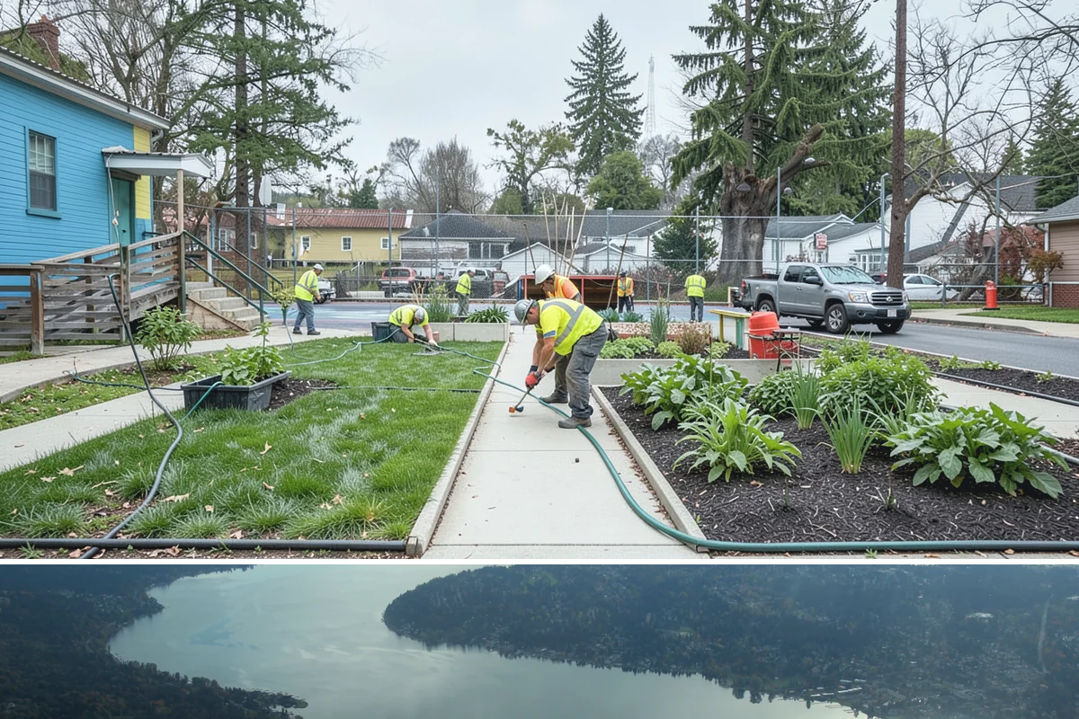 Root Pruning in Sammamish, King County, WA - Root pruning is best performed in the dormant season to reduce stress on the tree, ideally paired with scheduled sidewalk or...