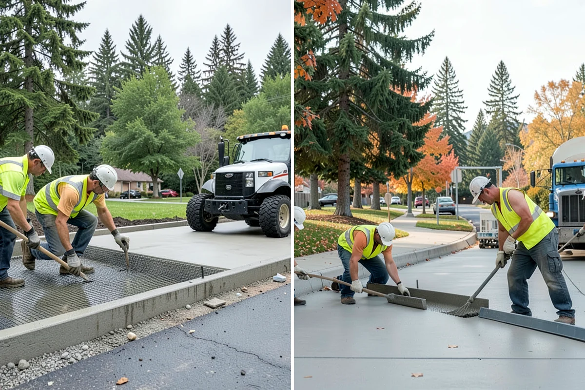Root Pruning in SeaTac, King County, WA - Arborist evaluation of roots and tree-stability risk