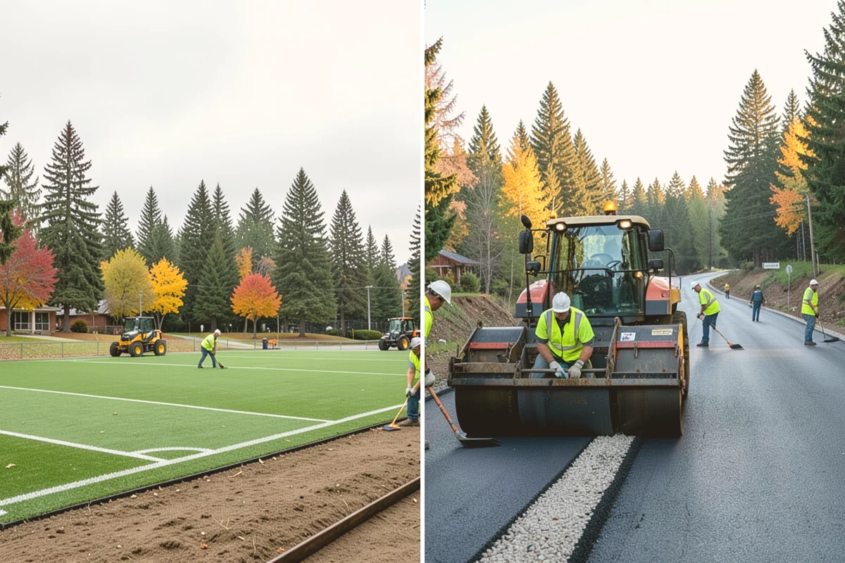 Root Pruning in Stanwood, Snohomish County, WA - Arborist evaluation of roots and tree-stability risk