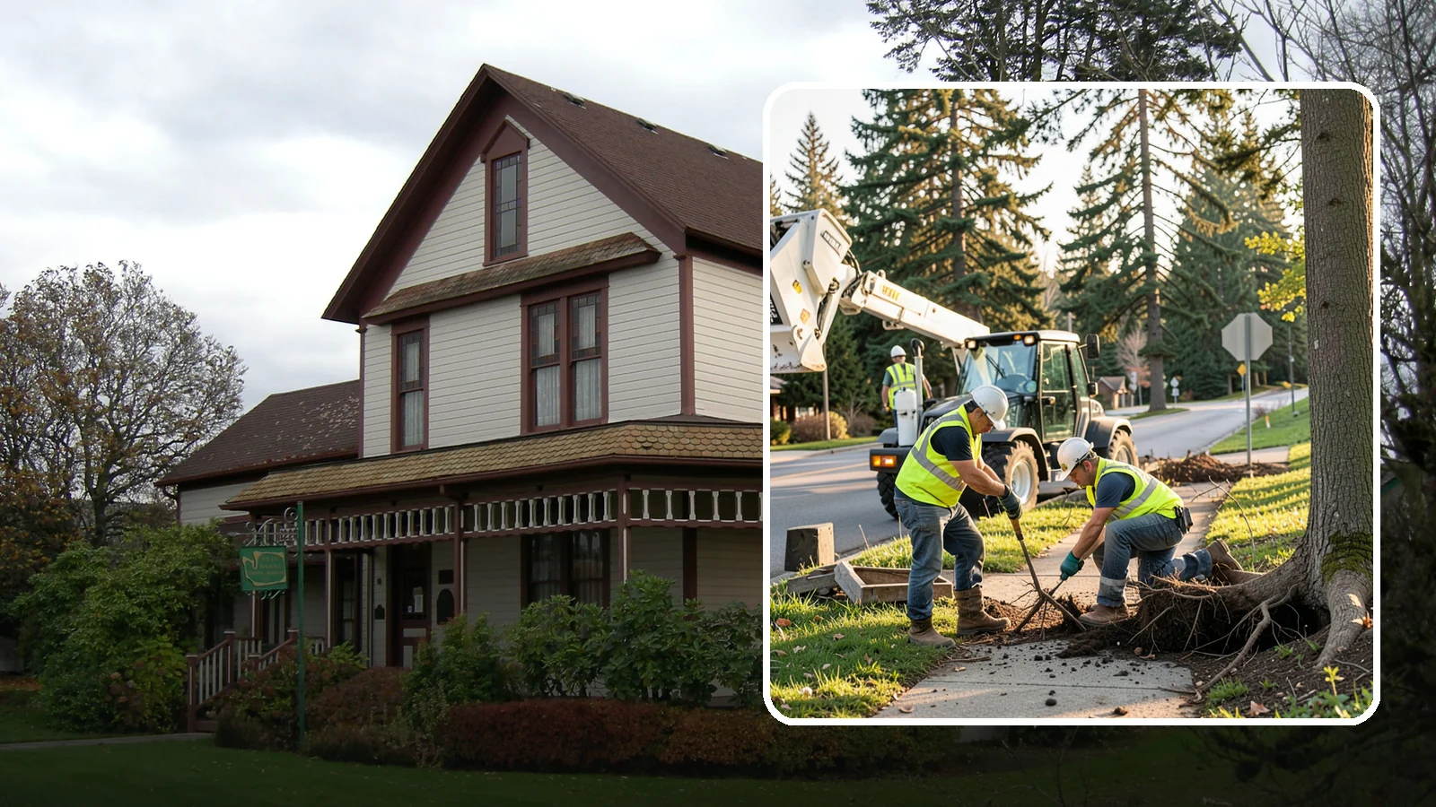 Root Pruning in Sumner, Pierce County, WA - Controlled pruning of tree roots that damage sidewalks, utilities, or foundations, performed to preserve tree stability and...