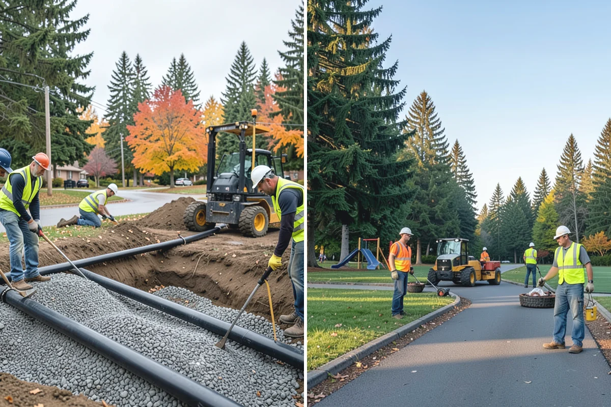 Rubber Surfacing Repair in Auburn, King County, WA - Inspect and mark failed or worn surfacing sections