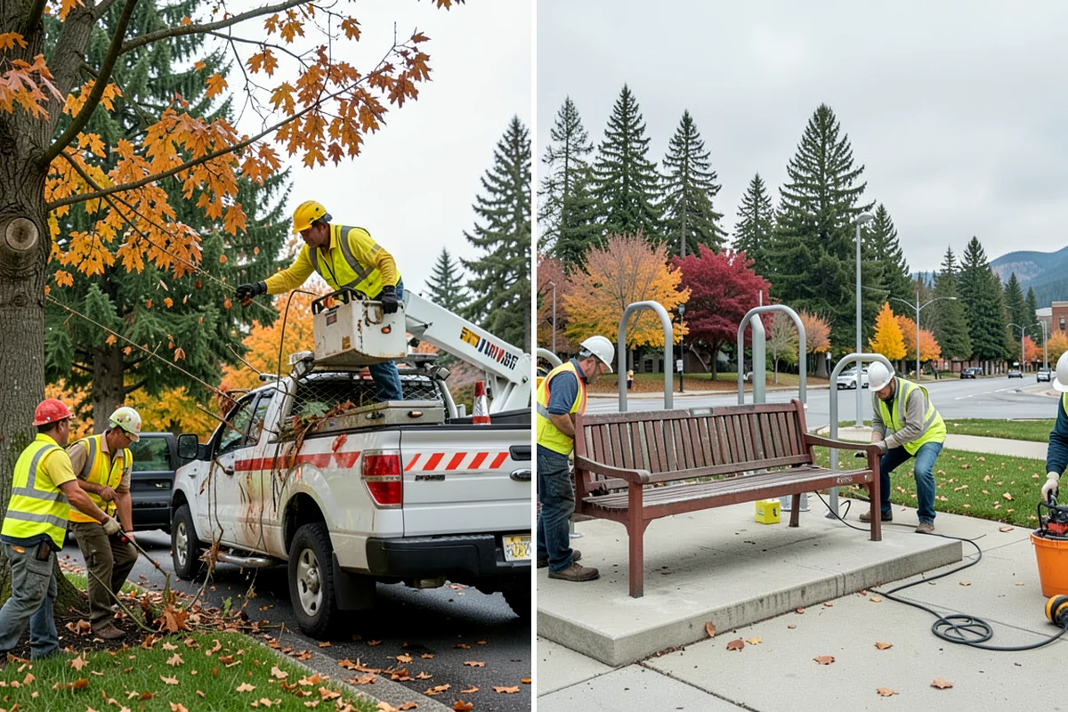 Rubber Surfacing Repair in Clyde Hill, King County, WA - Inspect and mark failed or worn surfacing sections