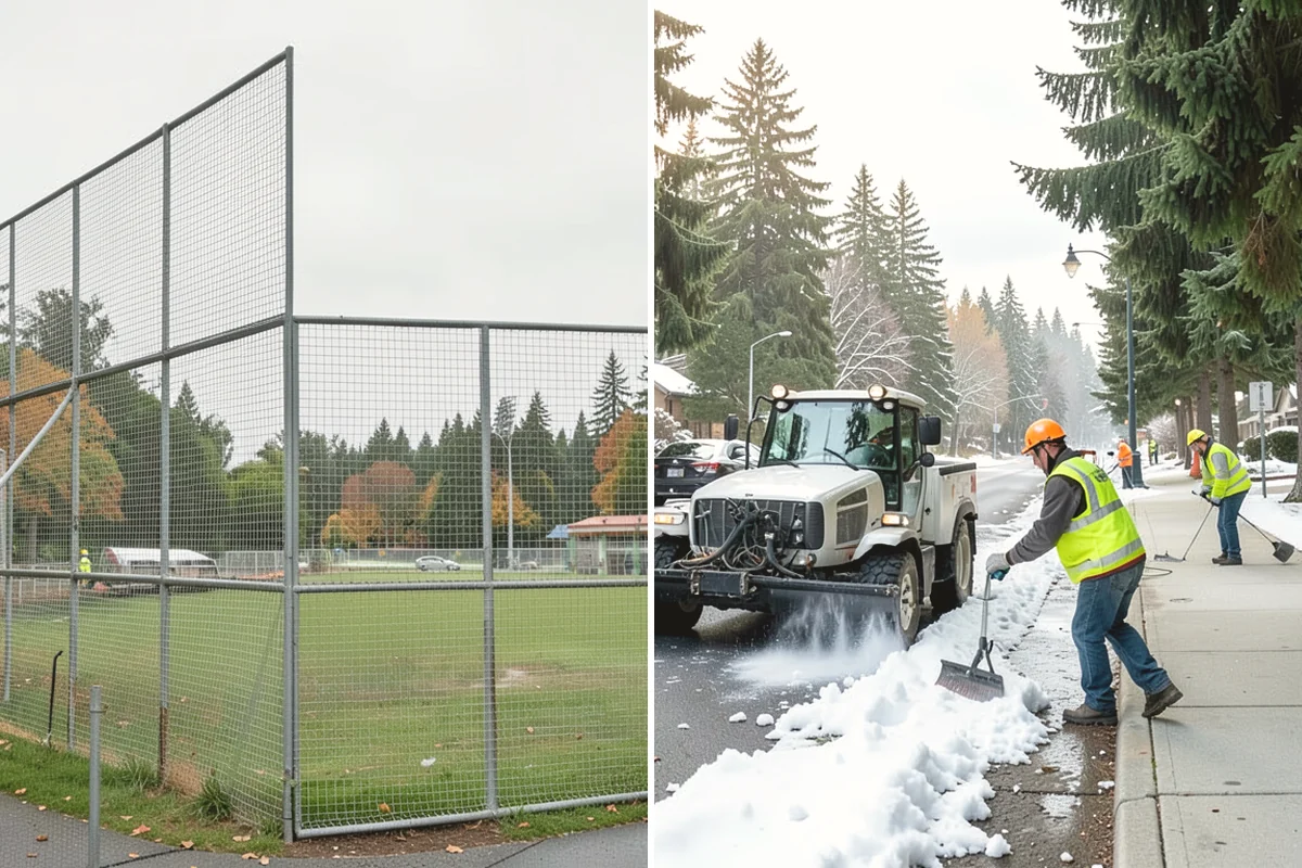 Rubber Surfacing Repair in Covington, King County, WA - Inspect and mark failed or worn surfacing sections