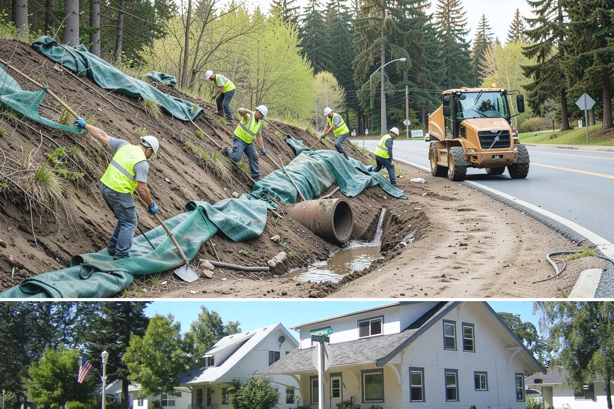 Rubber Surfacing Repair in DuPont, Pierce County, WA - Rubber repairs cure best in dry, mild weather, making late spring through early fall the preferred window.