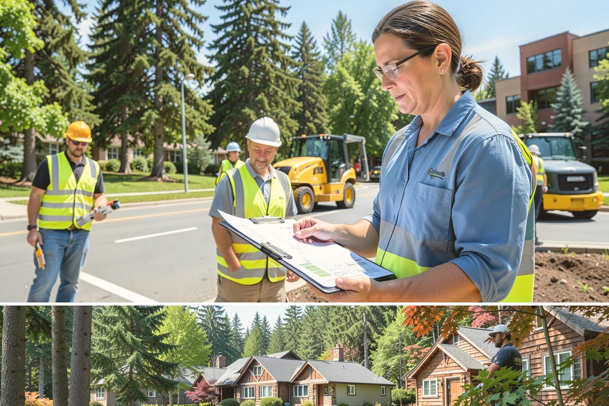 Rubber Surfacing Repair in Edgewood, Pierce County, WA - Rubber repairs cure best in dry, mild weather, making late spring through early fall the preferred window.