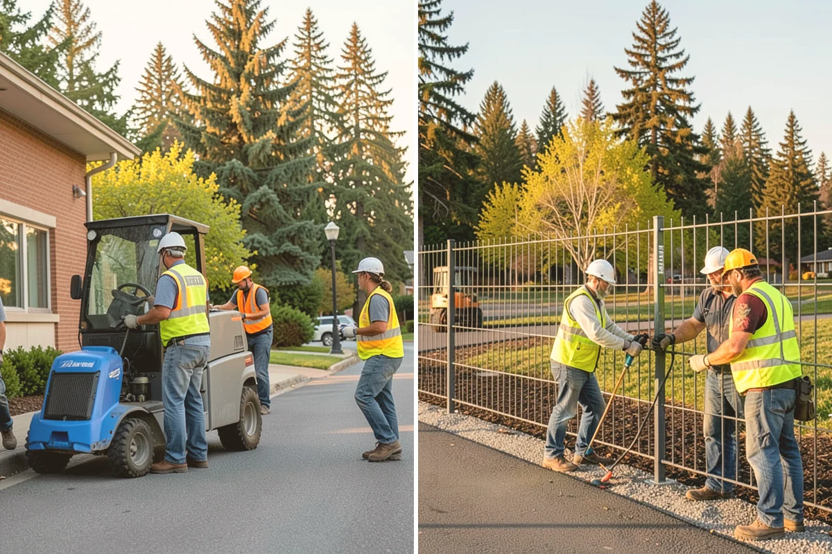 Rubber Surfacing Repair in Edmonds, Snohomish County, WA - Inspect and mark failed or worn surfacing sections