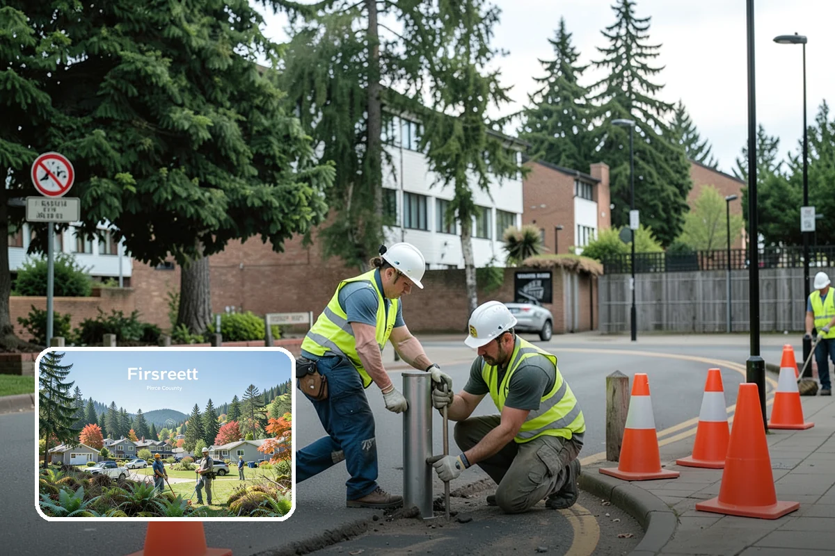 Rubber Surfacing Repair in Fircrest, Pierce County, WA - Restores impact attenuation at worn and damaged areas