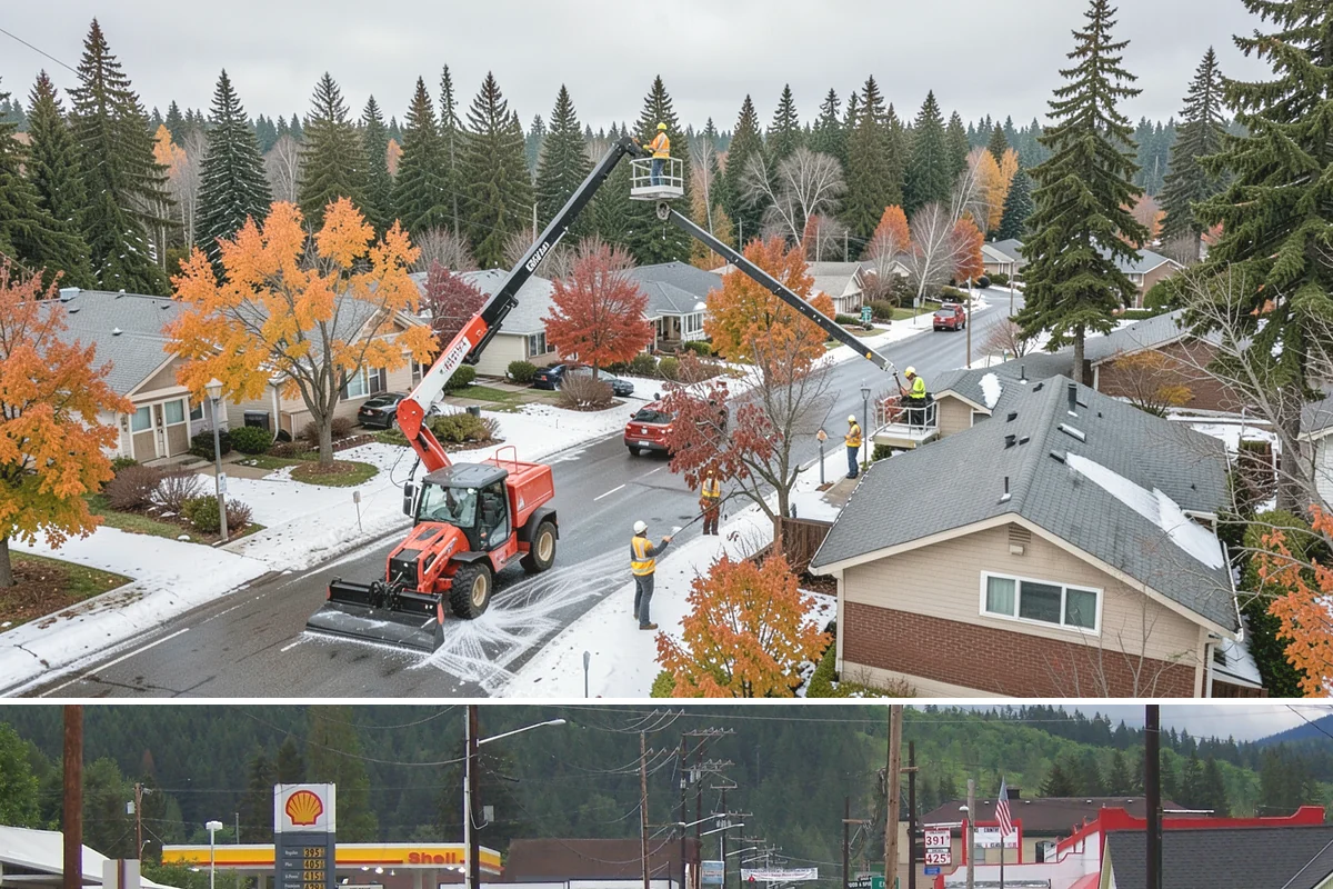 Rubber Surfacing Repair in Granite Falls, Snohomish County, WA - Rubber repairs cure best in dry, mild weather, making late spring through early fall the preferred window.